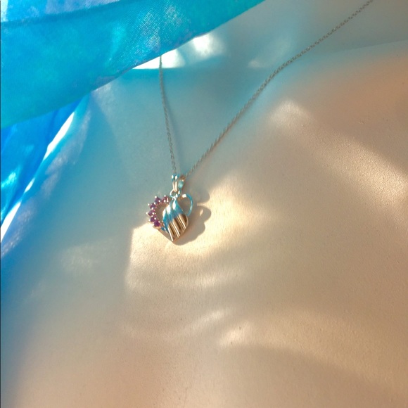 Amethyst & Sterling Silver - Picture 1 of 3